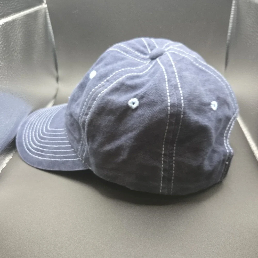Tommy Bahama Hibiscus Flower Baseball Hat Mens OSFM Blue Graphic Cotton Cap
